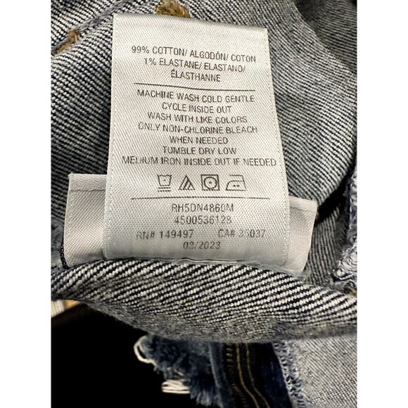 Joe’s Jeans – **MATERNITY** The Ozzie Mid Rise Cutoff Short (Denim Blue) – 27 - Picture 4 of 7